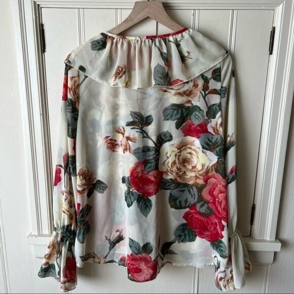 Show Me Your Mumu Elton Top In Lady Rose - Picture 3 of 5